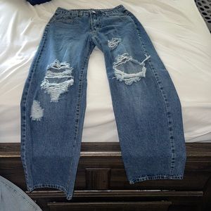 Shein size 2 medium was jeans